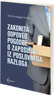 Zakonita odpoved pogodbe o zaposlitvi iz poslovnega razloga